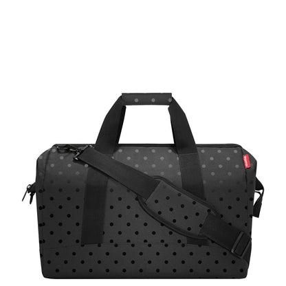 Reisenthel Travelling Allrounder L glossy dots black