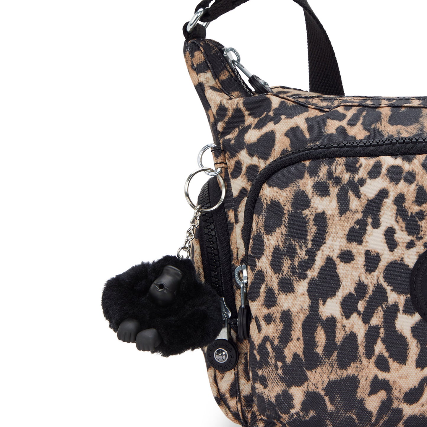 Kipling Gabb S b prt wild leopard