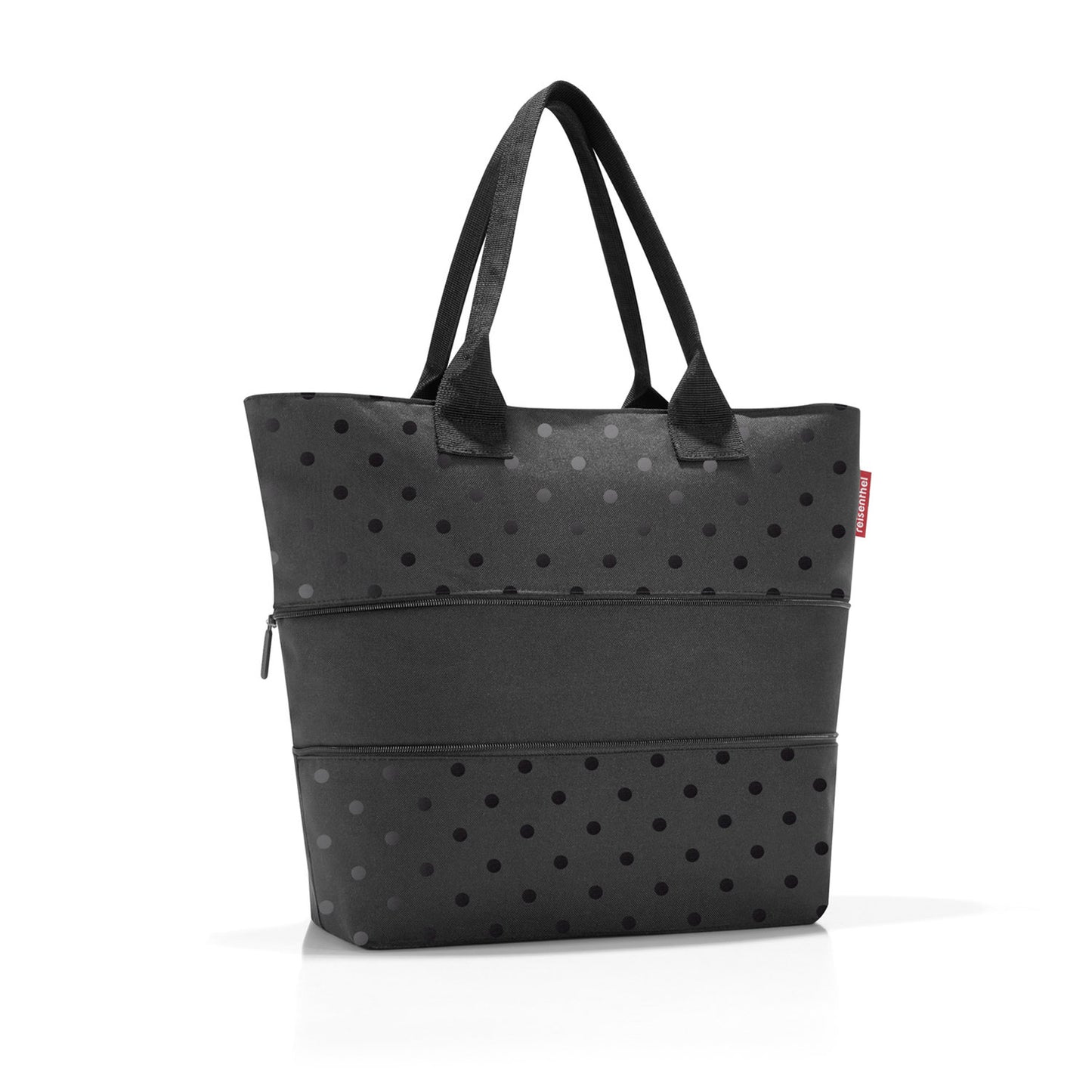 Reisenthel Shopping Shopper e1 glossy dots black
