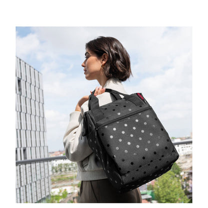 Reisenthel Travelling Allrounder R glossy dots black
