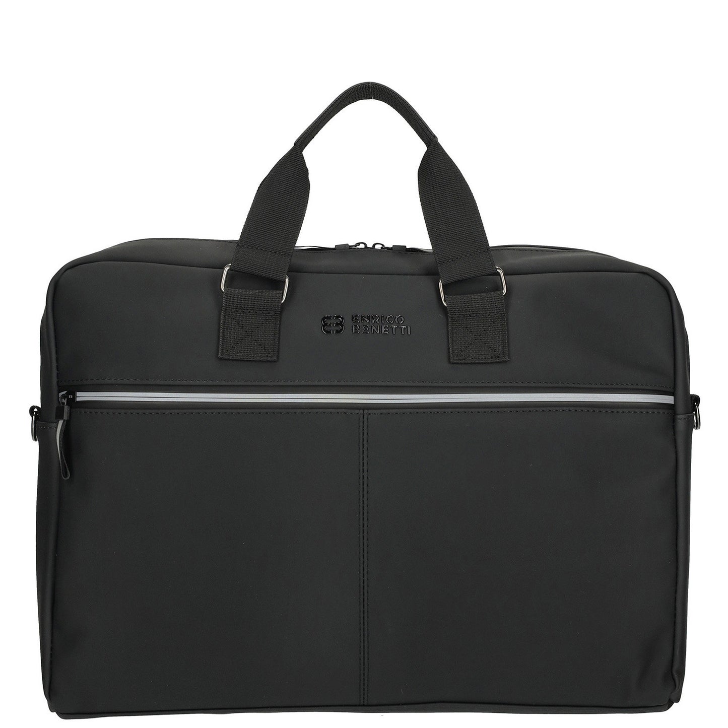 Enrico Benetti Bergen PU Laptop Shoulderbag 17" black