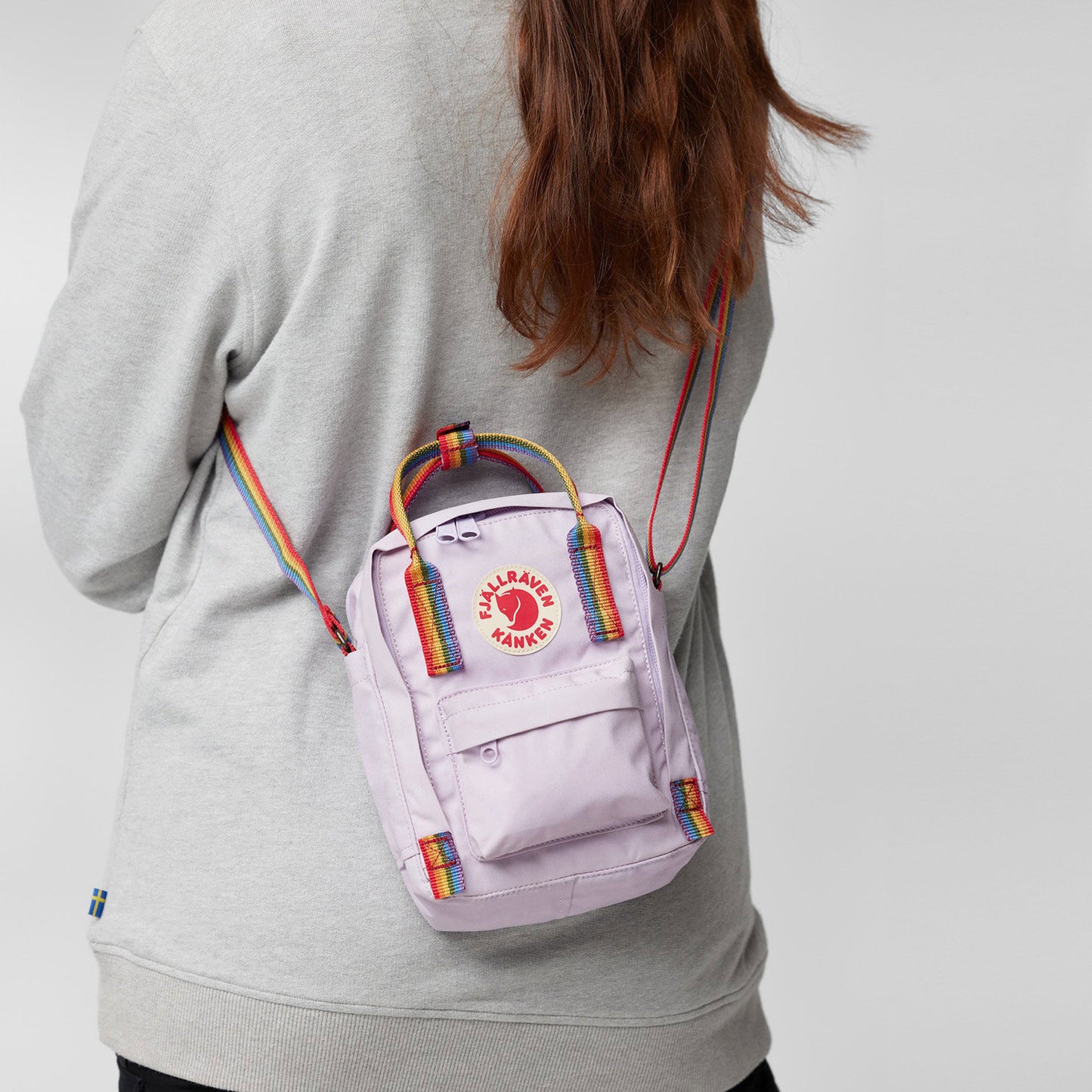 Fjallraven Kanken Sling Shoulderbag Rainbow pastel lavender