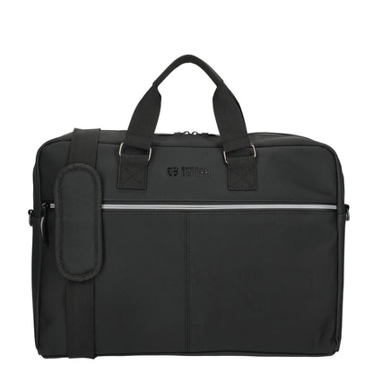 Enrico Benetti Bergen PU Laptop Shoulderbag 17" black
