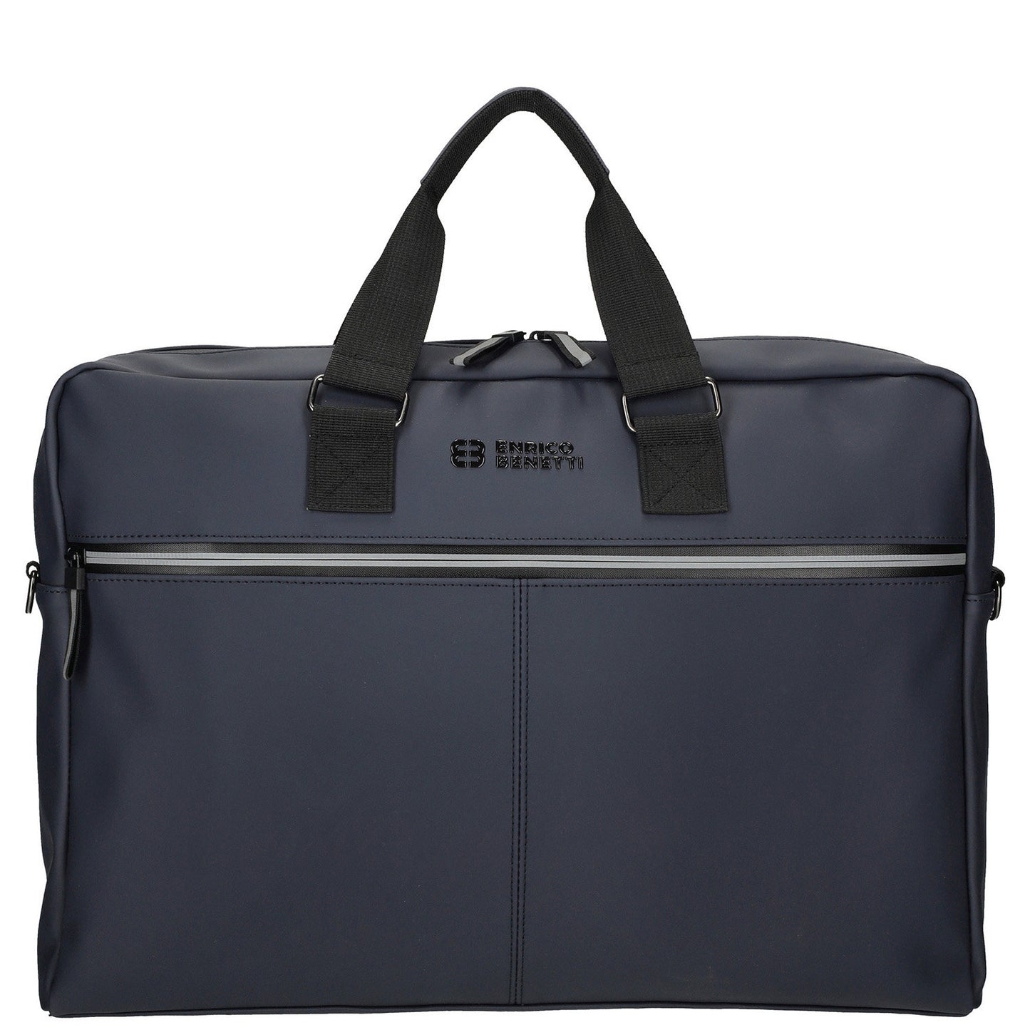 Enrico Benetti Bergen PU Laptop Shoulderbag 17" navy