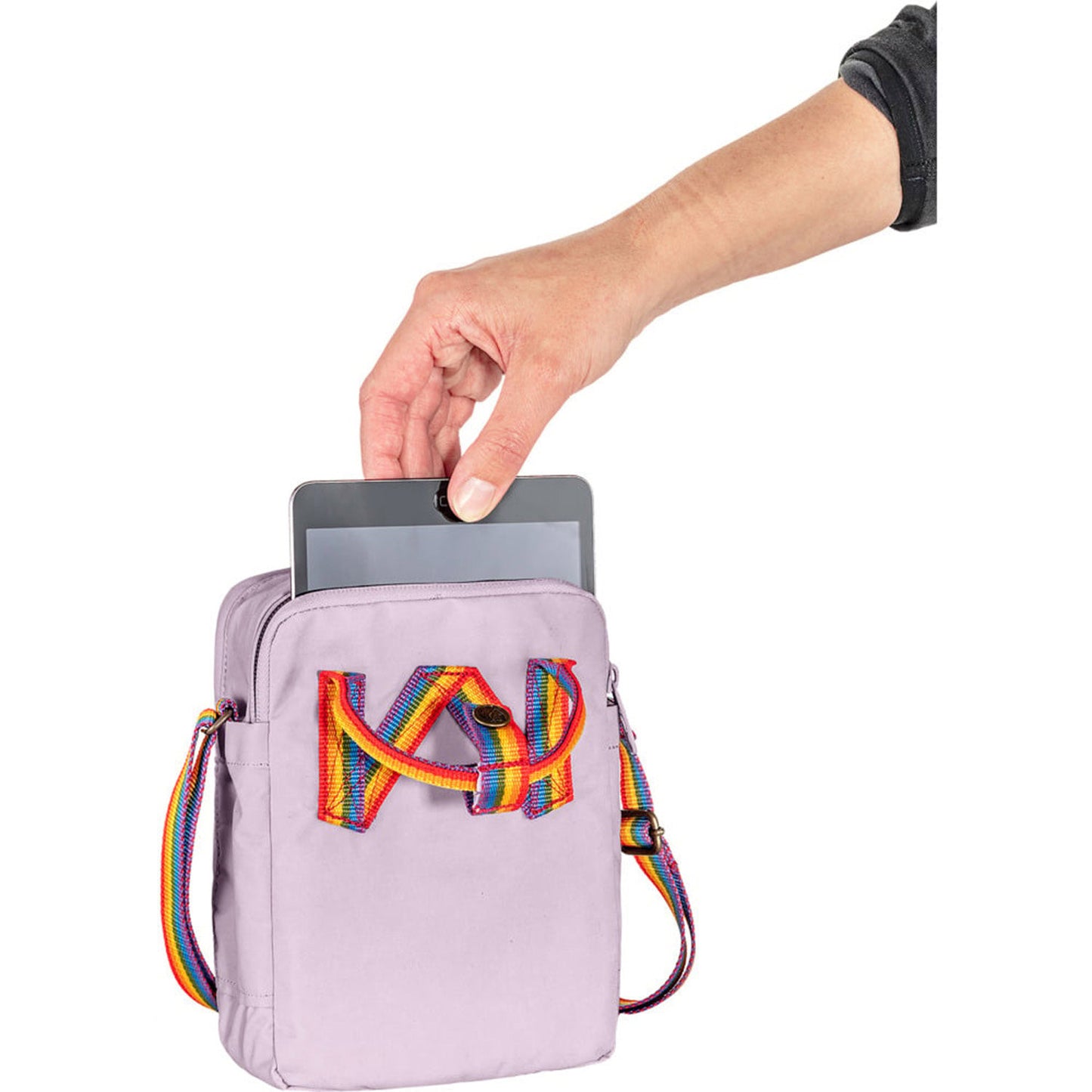 Fjallraven Kanken Sling Shoulderbag Rainbow pastel lavender