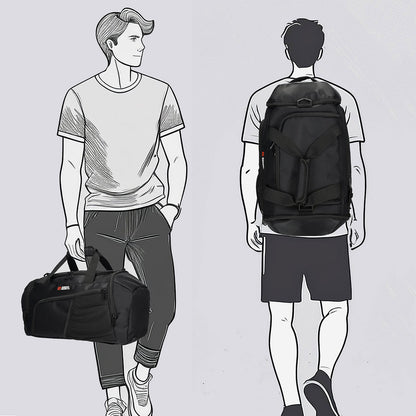 Enrico Benetti Innsbruck Duffle black