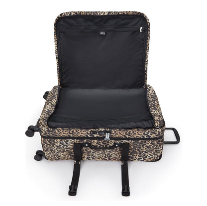 Kipling Spontaneous L prt ac wild leopard