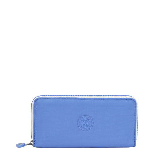 Kipling Money World Wallet cocktail blue