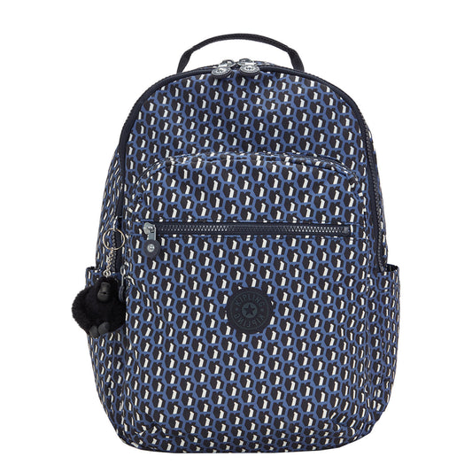 Kipling Seoul Backpack 3d k blue