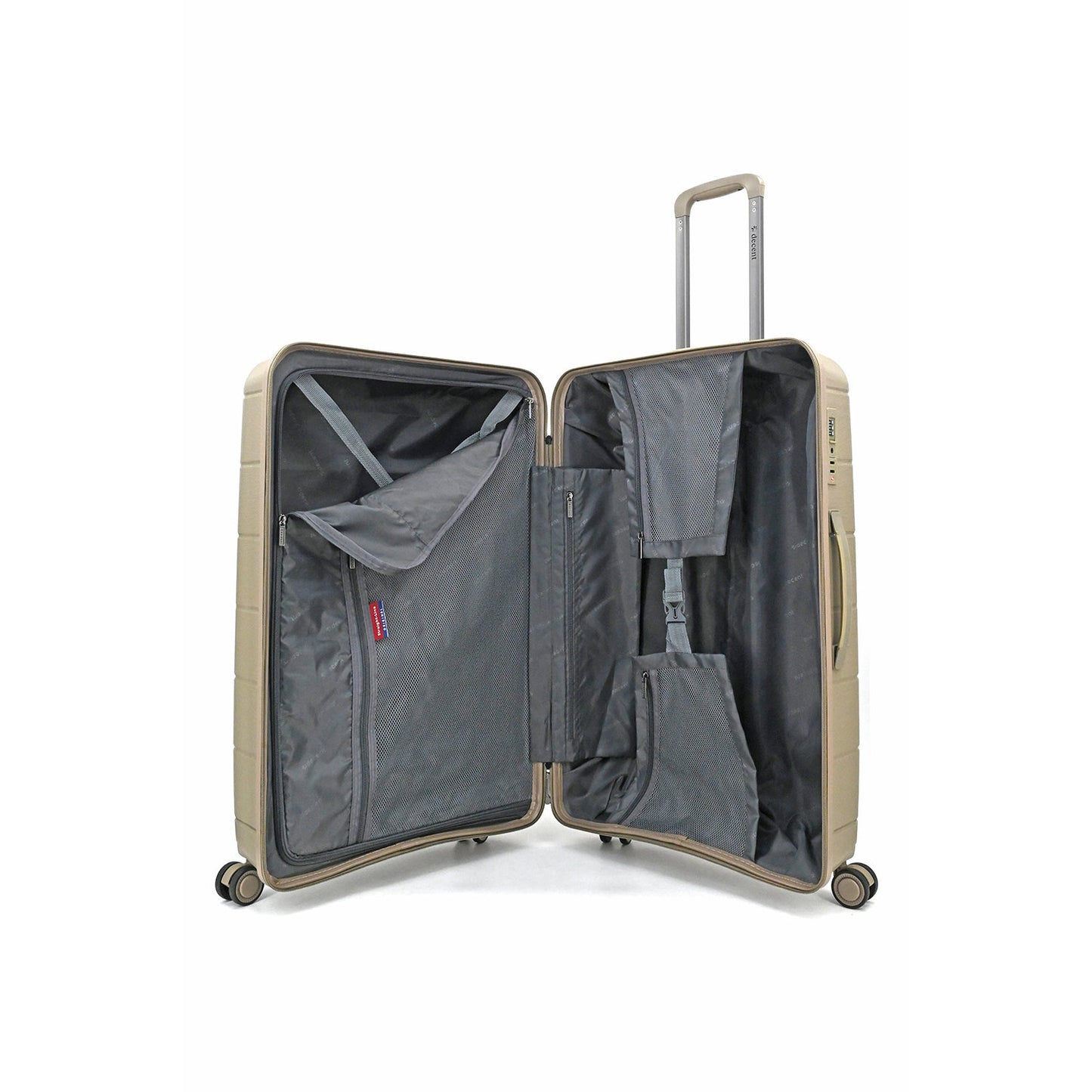 Decent Straight-Line Large Trolley champagne