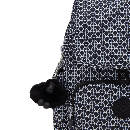 Kipling City Pack Mini Backpack signature print