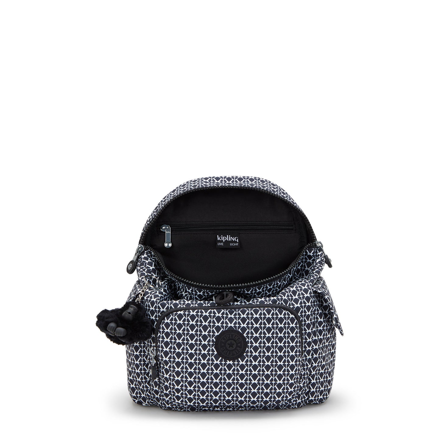Kipling City Pack Mini Backpack signature print