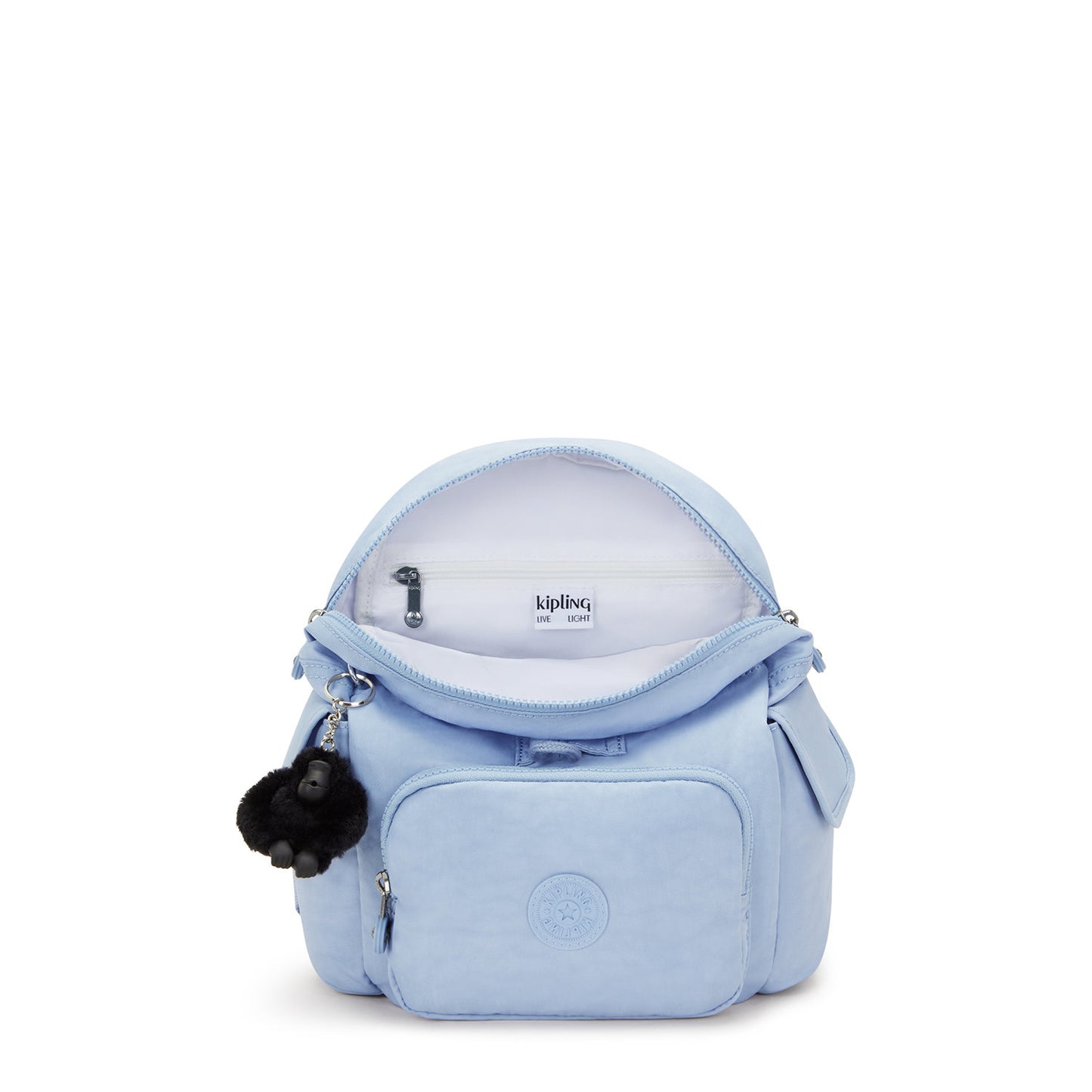 Kipling City Pack Mini Backpack cloudy sky blue