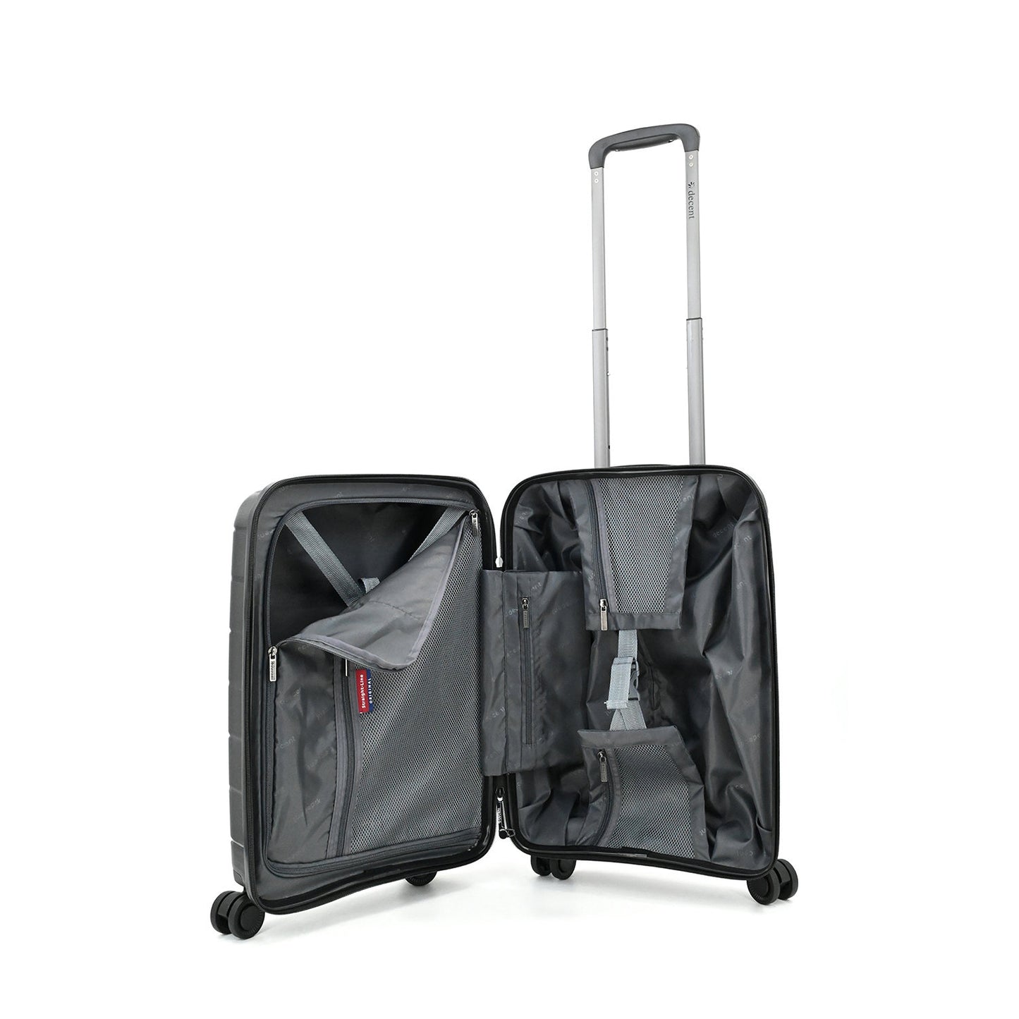 Decent Straight-Line Cabin Spinner black