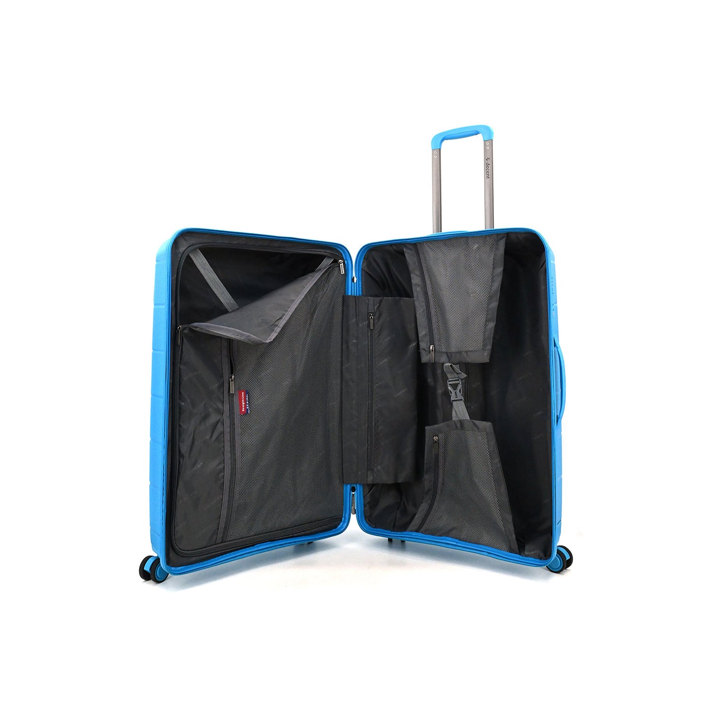 Decent Straight-Line Large Trolley petrol blue