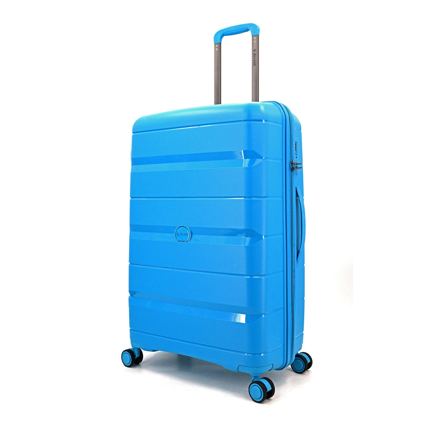 Decent Straight-Line Large Trolley petrol blue