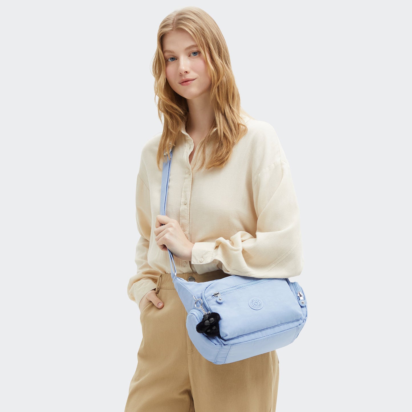 Kipling Gabbie S Shoulderbag Sky blue