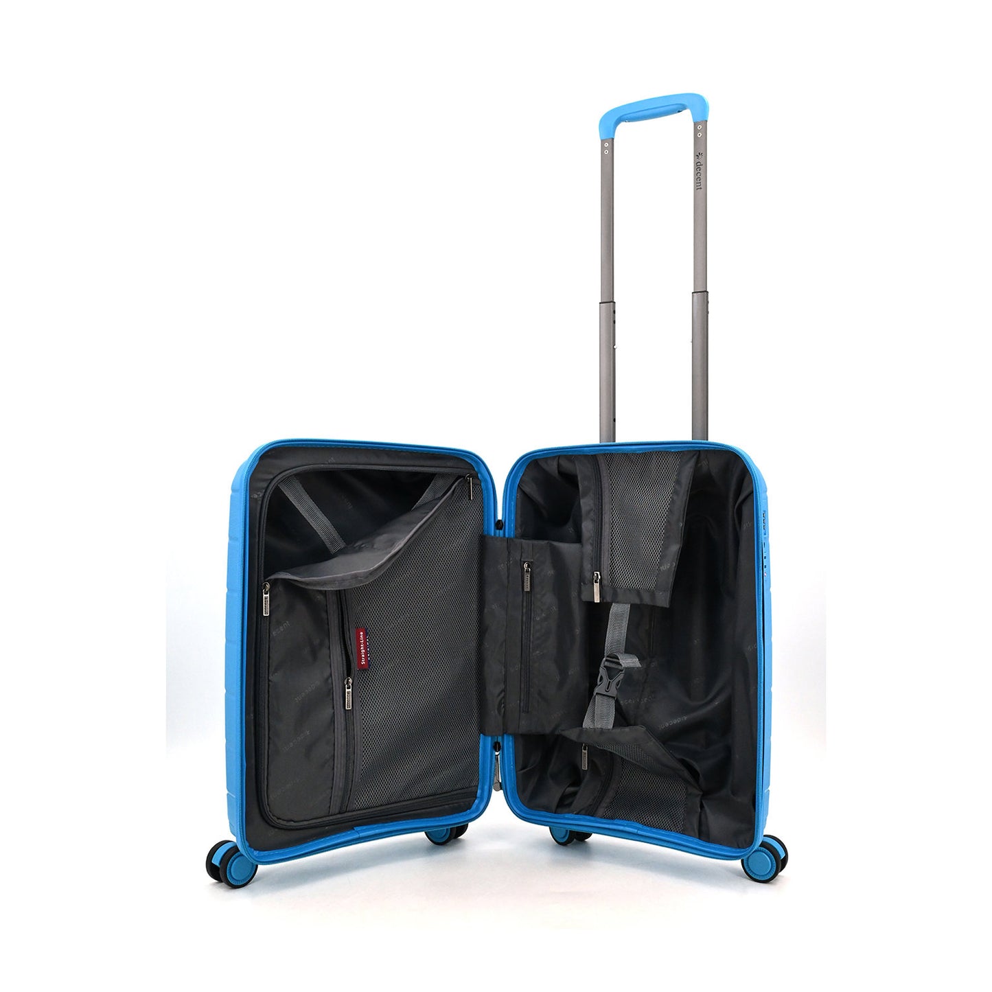 Decent Straight-Line Cabin Spinner petrol blue