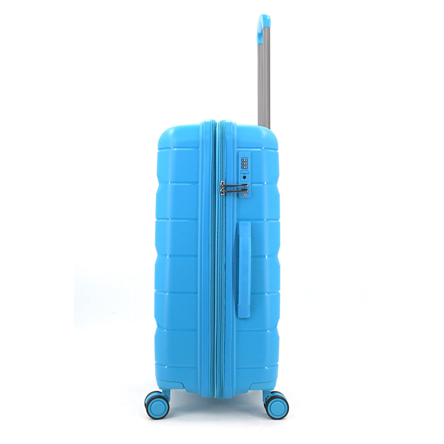 Decent Straight-Line Medium Trolley petrol blue