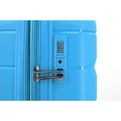 Decent Straight-Line Medium Trolley petrol blue