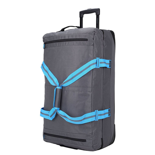 Decent Sport-Line Double Decker Wheelbag grey/cobalt blue