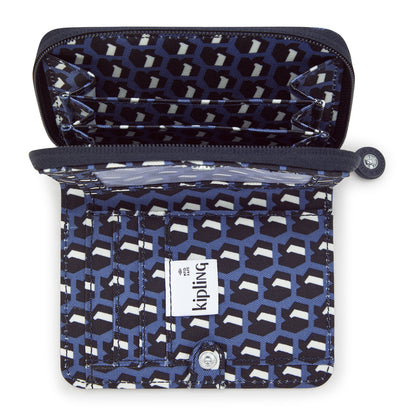 Kipling Money Love Wallet 3d k blue