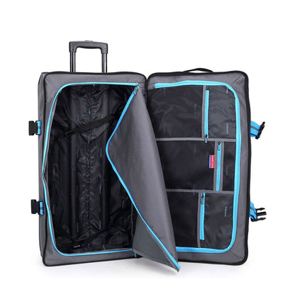 Decent Sport-Line Double Decker Wheelbag grey/cobalt blue