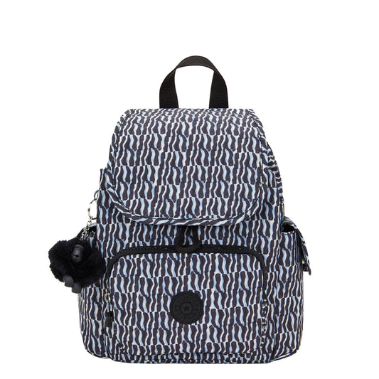 Kipling City Pack Mini Backpack holiday waves
