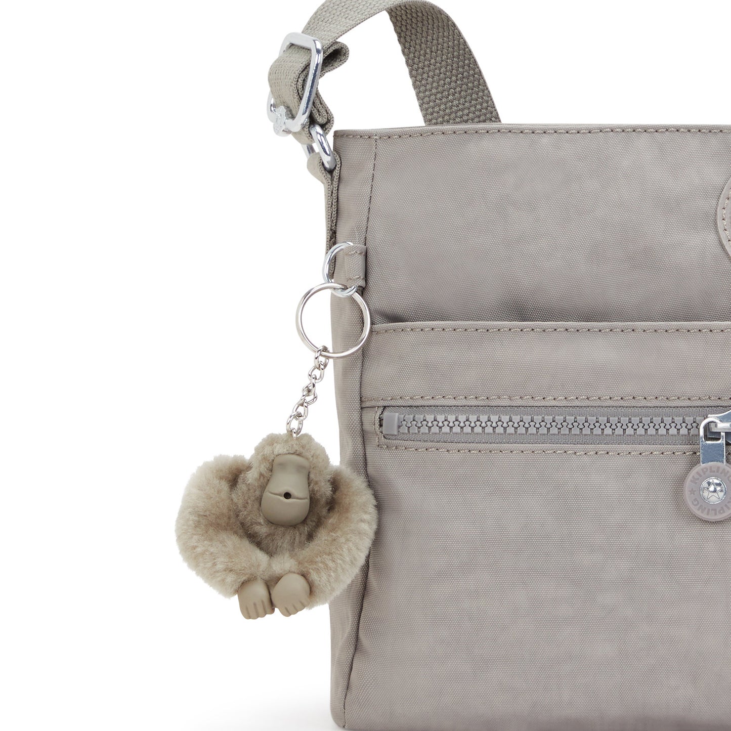 Kipling New Angie Shoulderbag grey gris