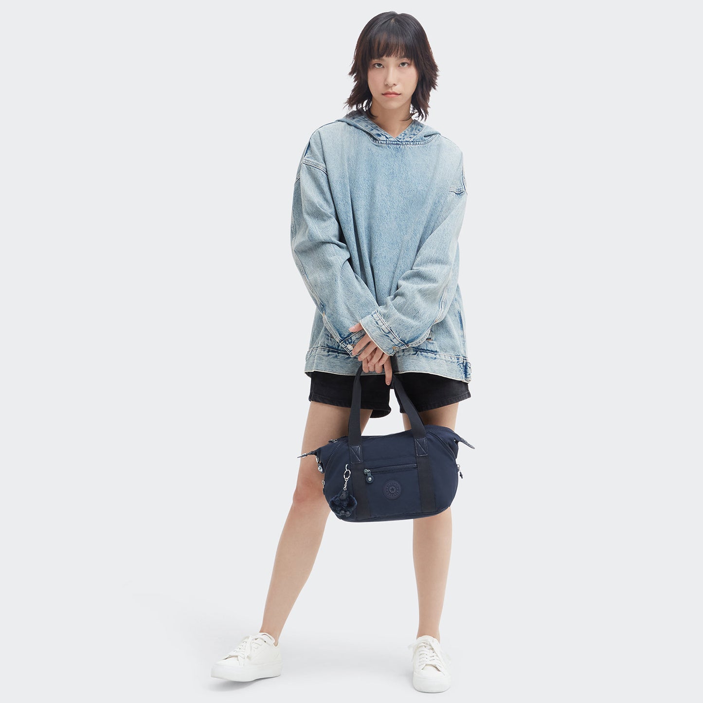 Kipling Art Mini Handbag blue bleu 2