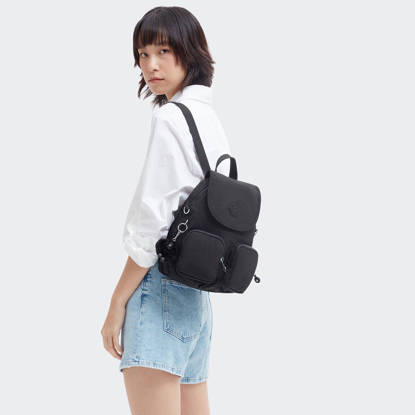 Kipling Firefly Up Backpack black noir