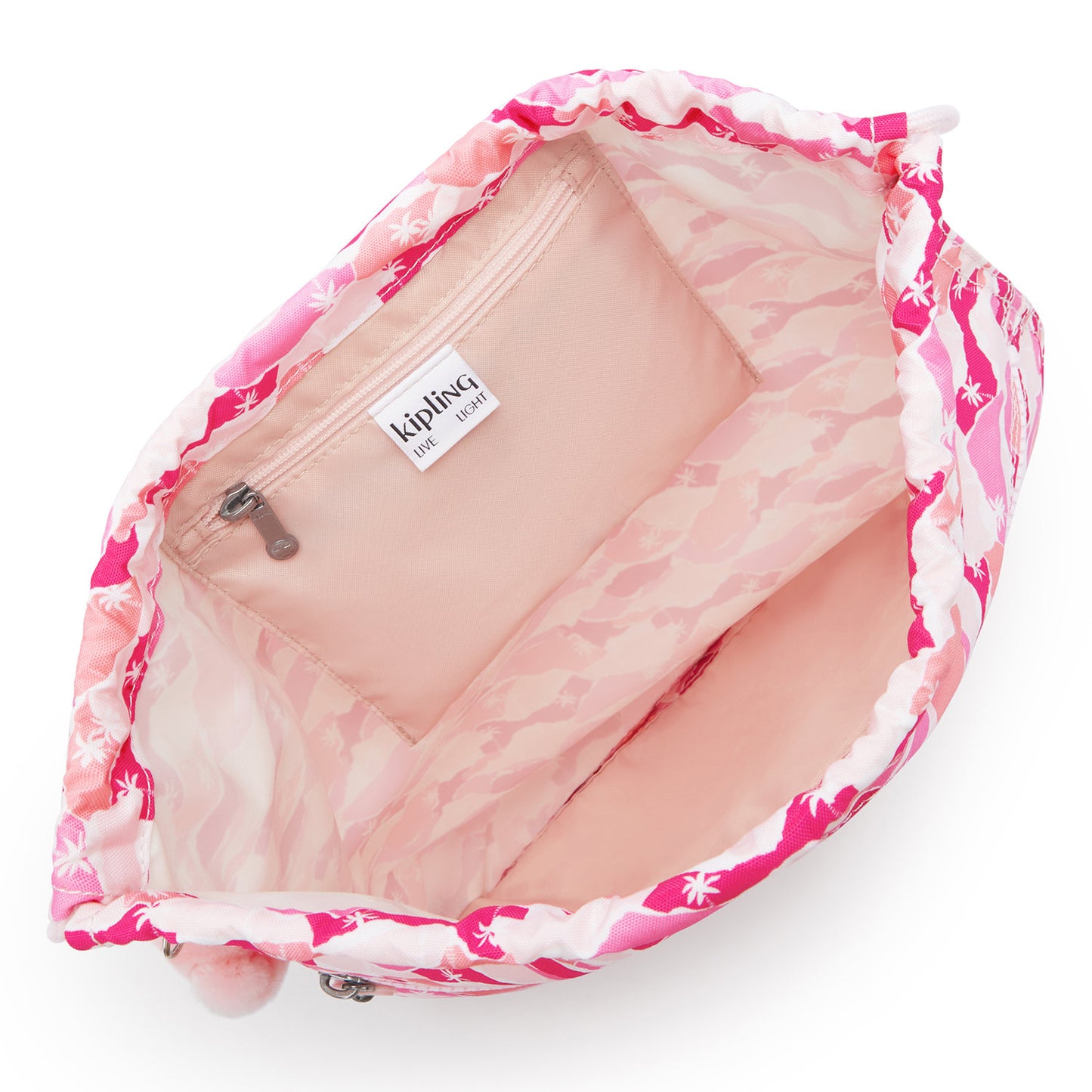 Kipling Supertaboo pink palm