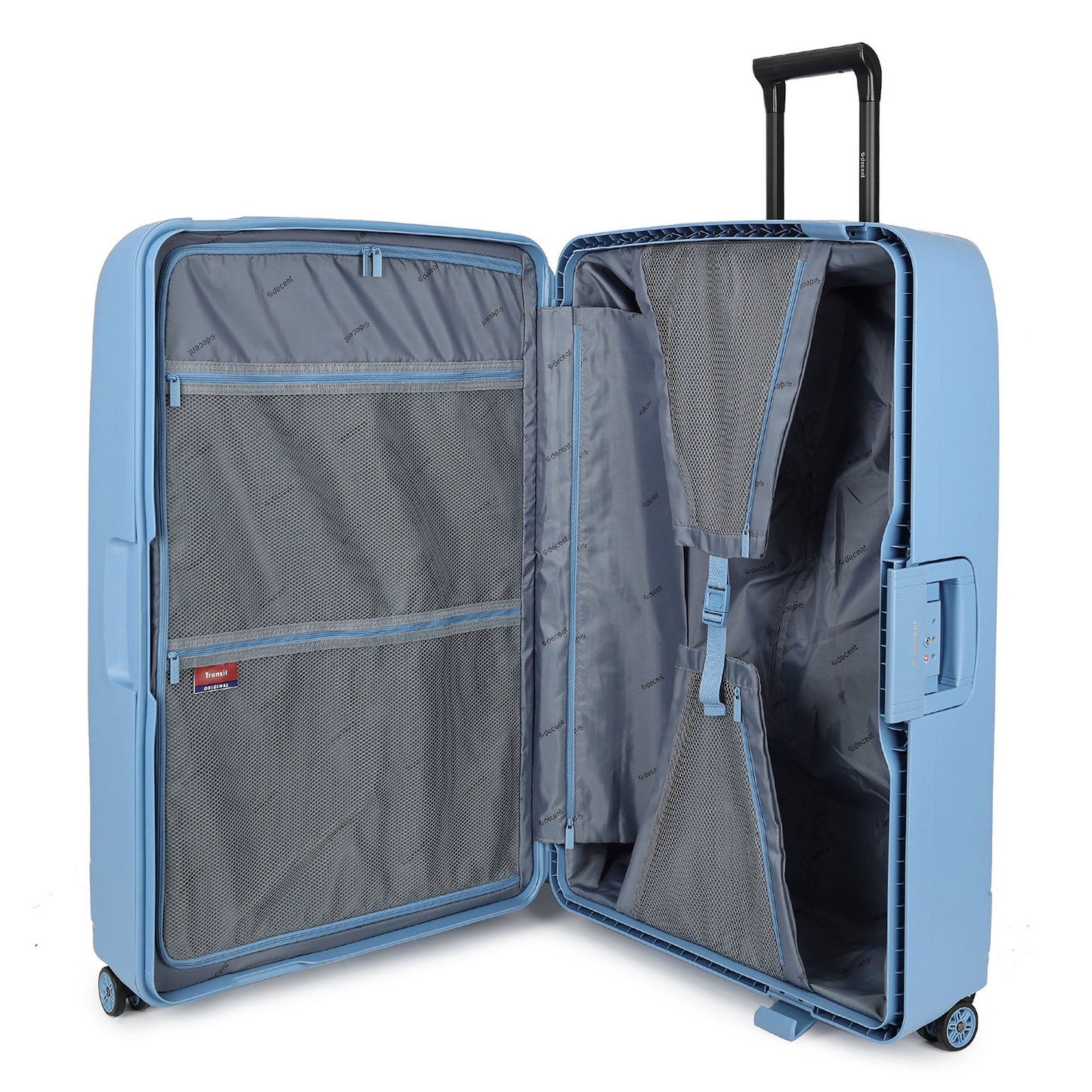 Decent Transit 2.0 Large Trolley 4 Wheels blue