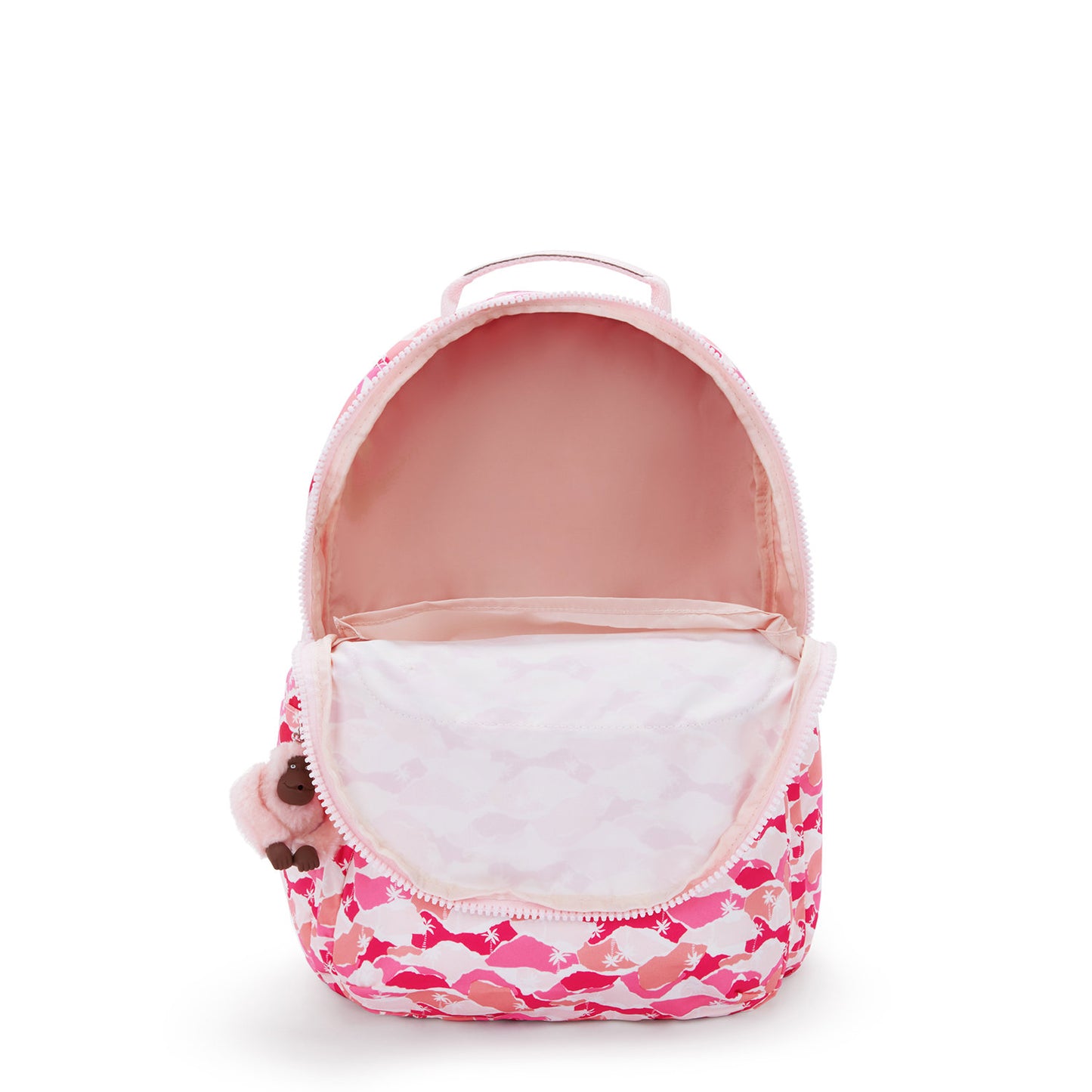 Kipling Seoul Lap pink palm