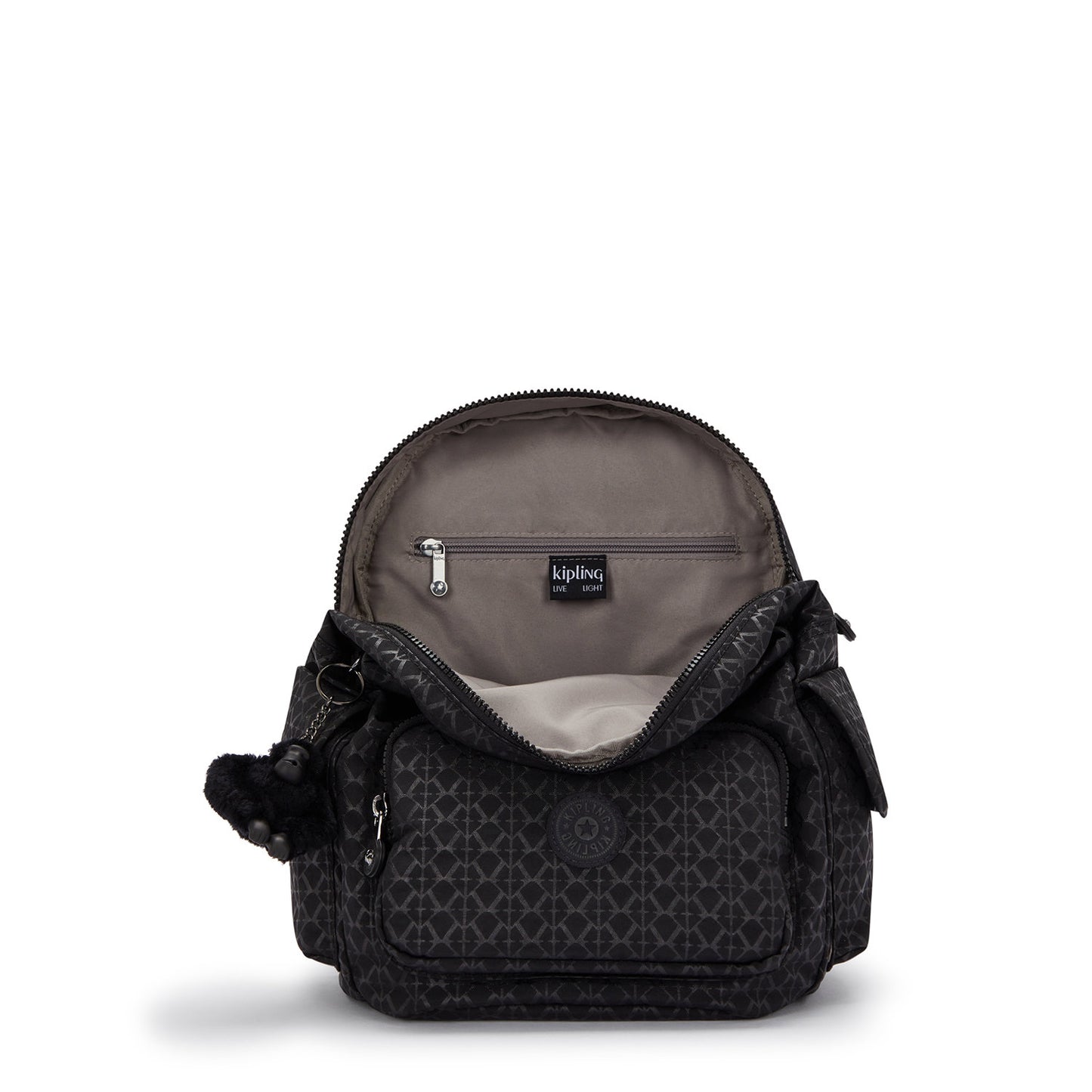 Kipling City Pack S signature emb