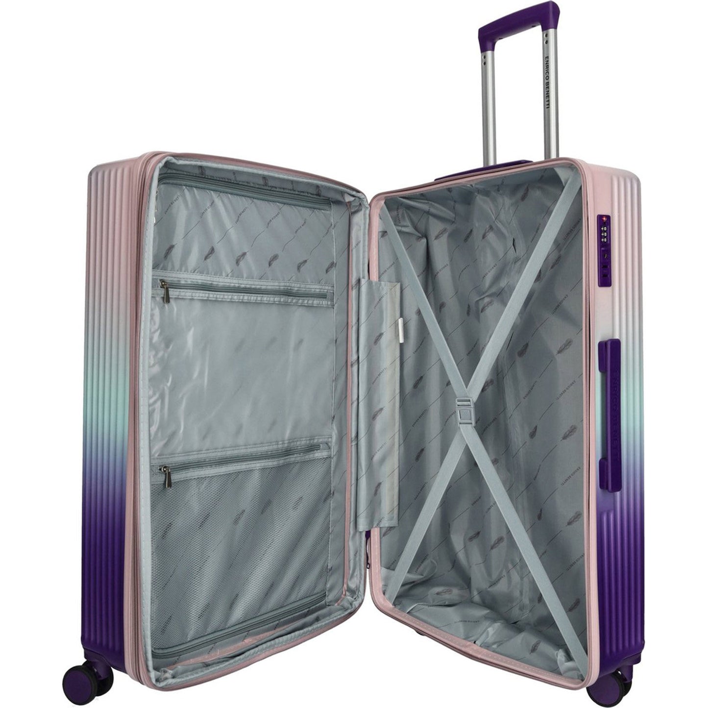 Enrico Benetti Havana Large Spinner 75 Expandable purple