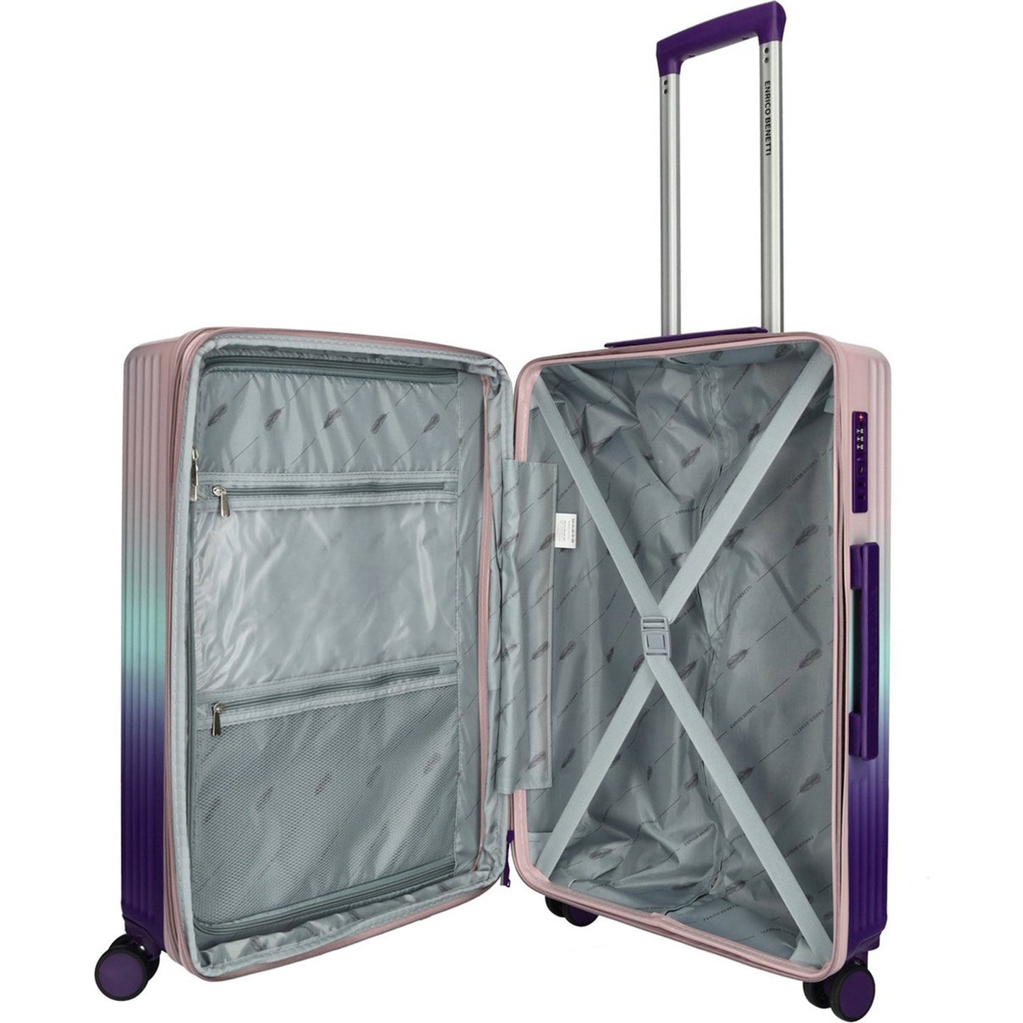 Enrico Benetti Havana Medium Spinner 65 Expandable purple