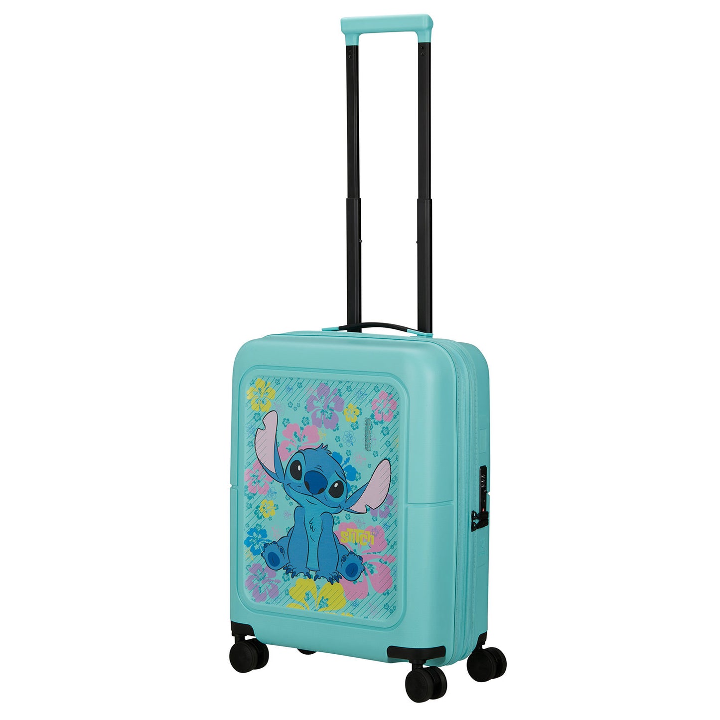 American Tourister Dashpop Disney Spinner 55 Expandable stitch flower