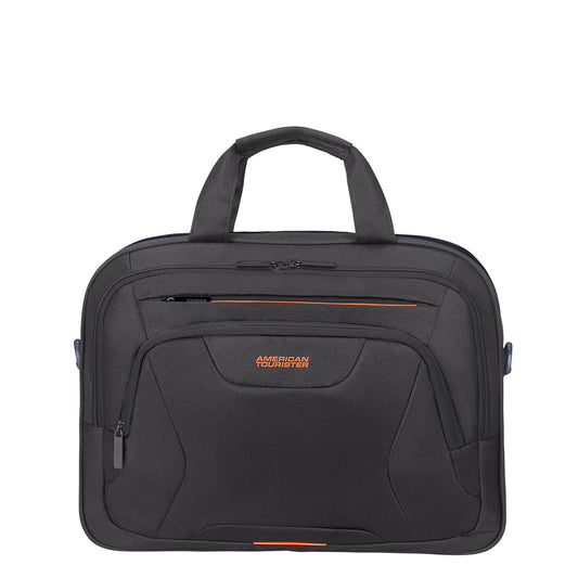 American Tourister At Work Laptop Bag 15.6" black/orange