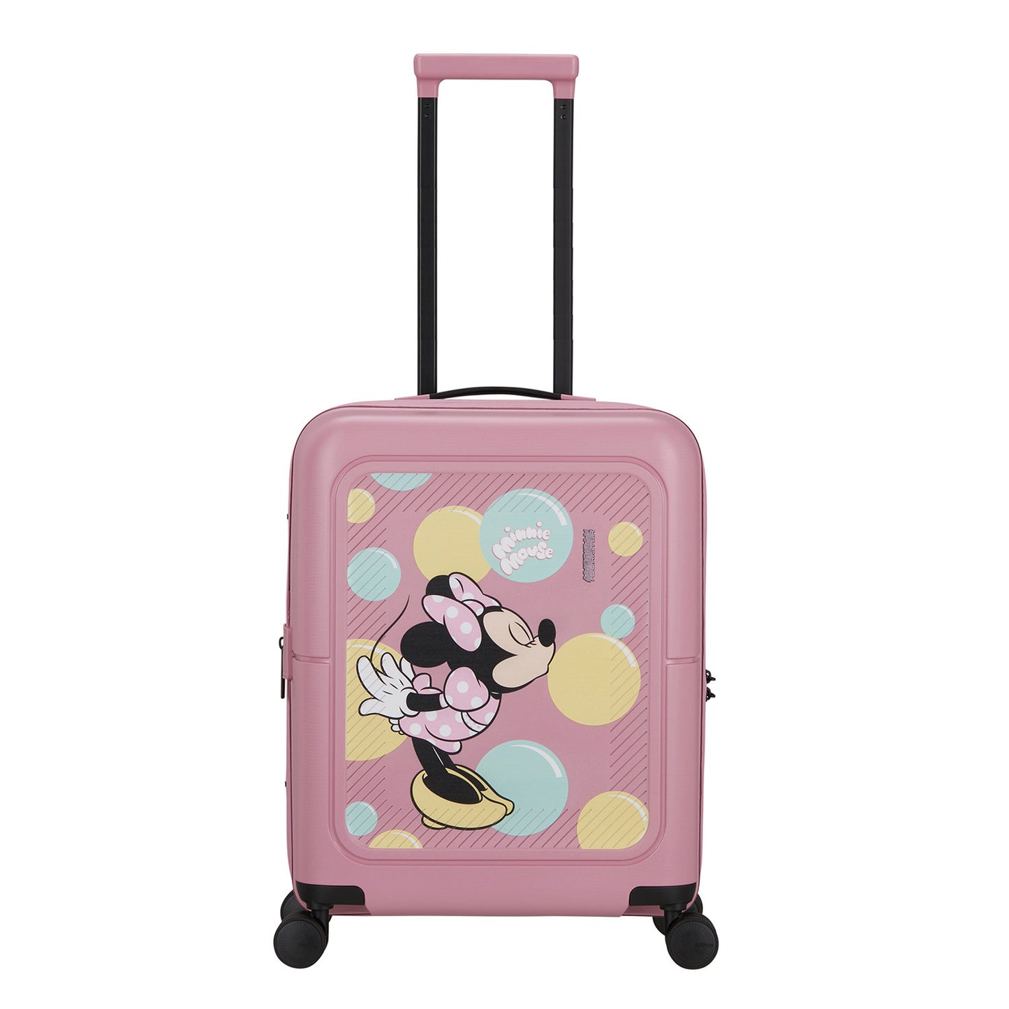 American Tourister Dashpop Disney Spinner 55 Expandable minnie bubbles