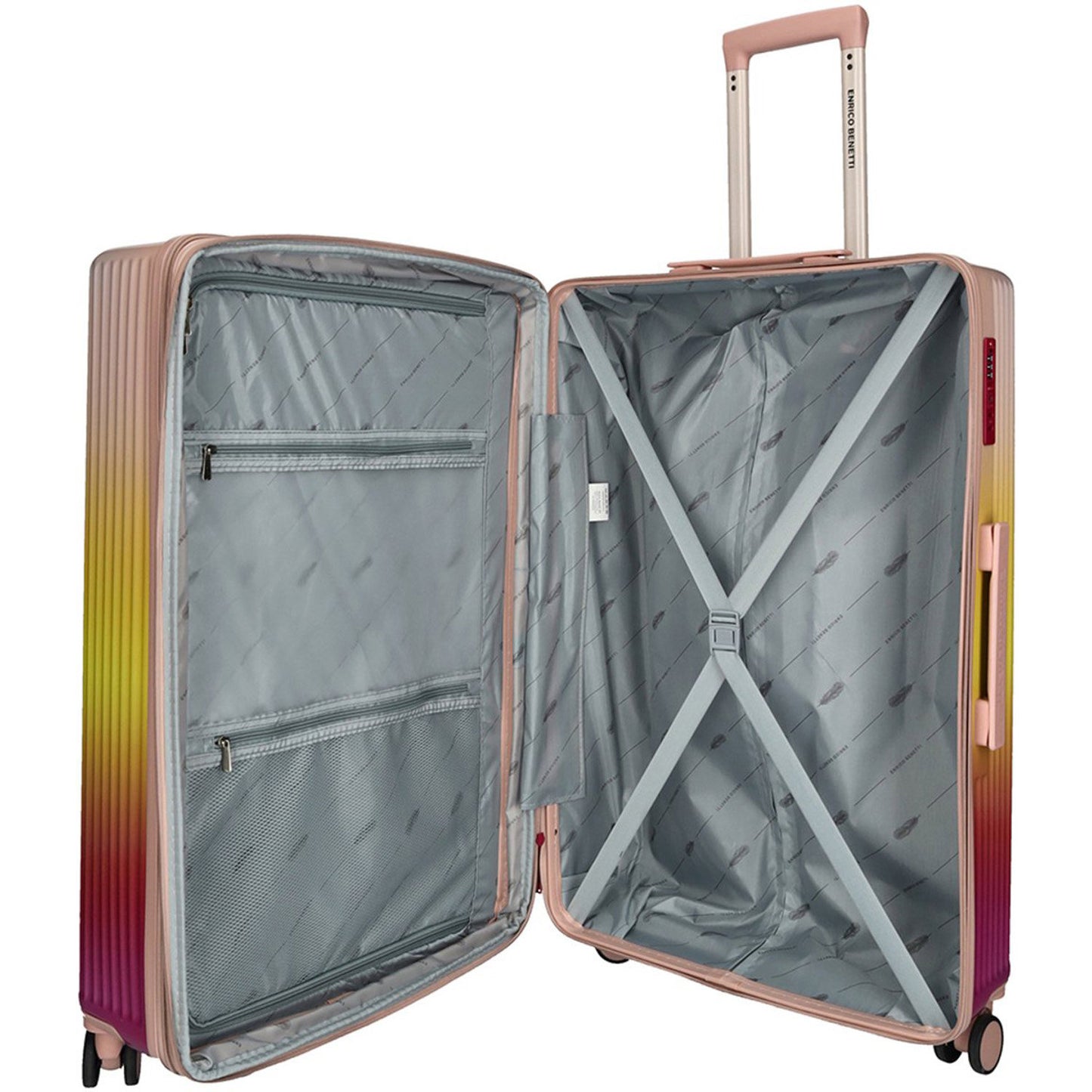 Enrico Benetti Havana Large Spinner 75 Expandable fuchsia