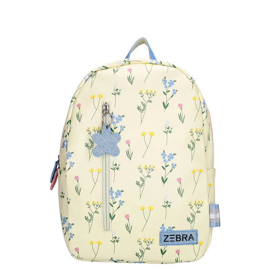 Zebra Trends Saar Backpack creme flowers