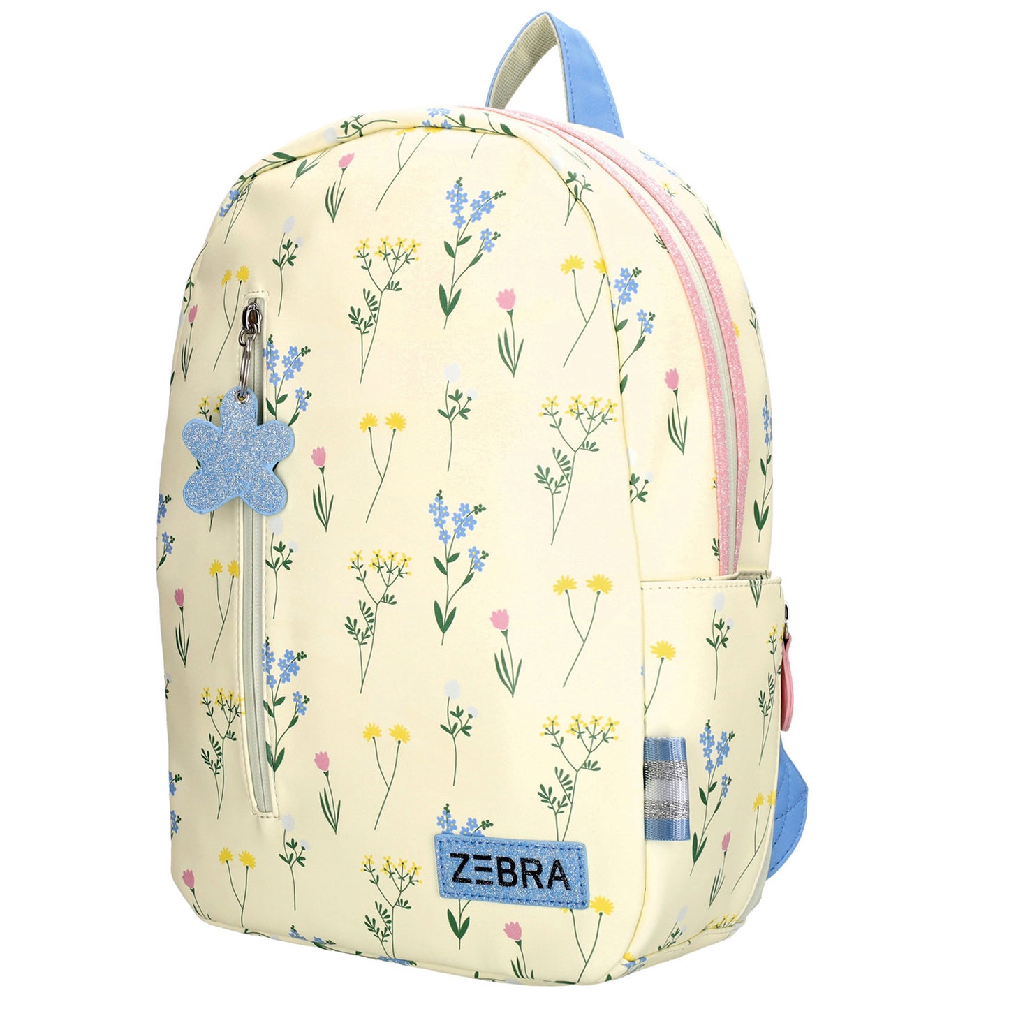 Zebra Trends Saar Backpack creme flowers