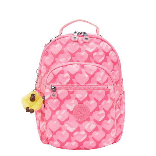 Kipling Seoul S Backpack adorable hearts