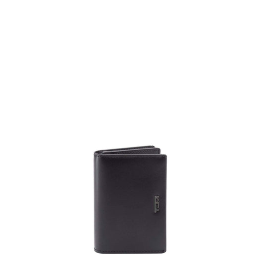 Tumi Nassau SLG Gusseted Card Case black smooth