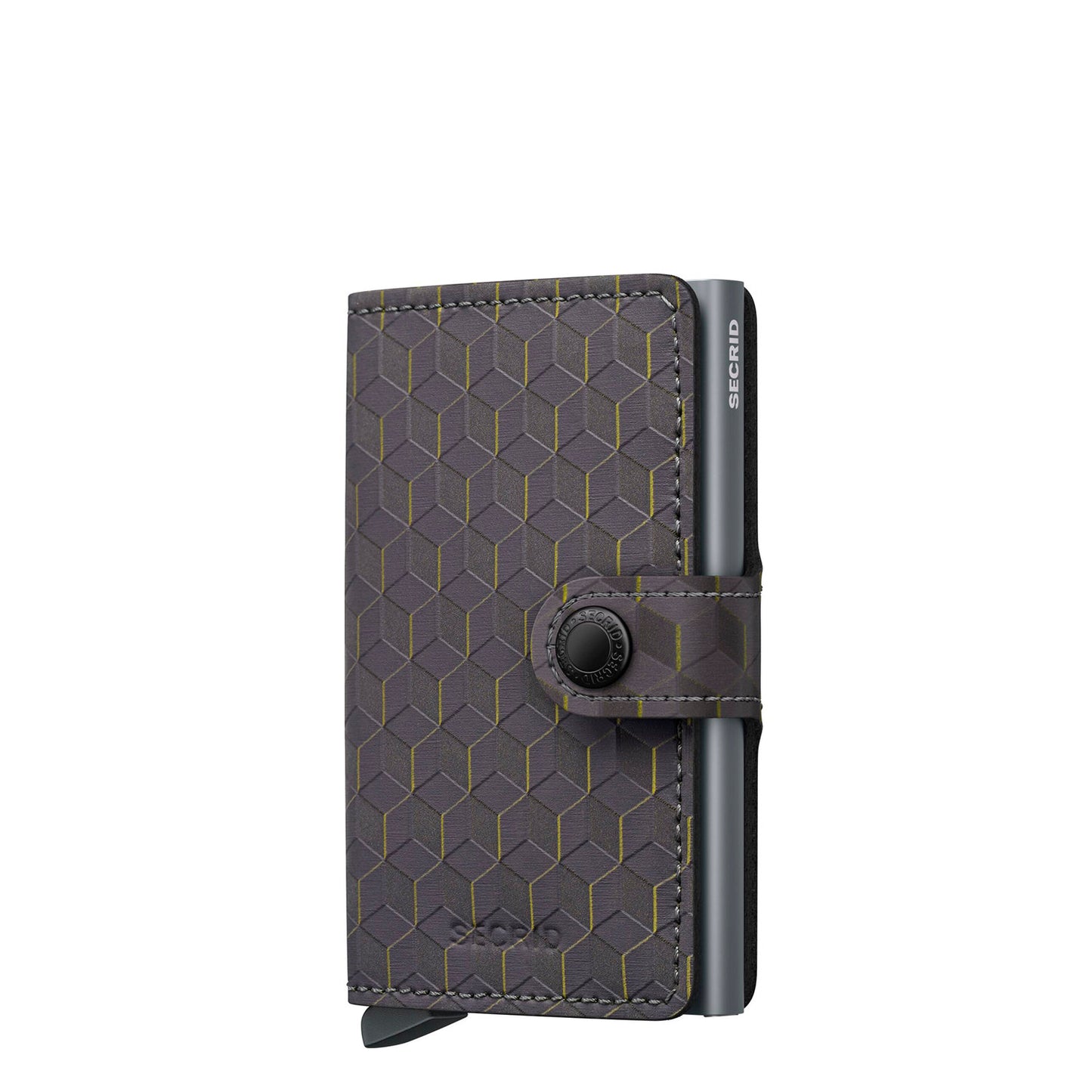 Secrid Miniwallet Optical grey-yellow