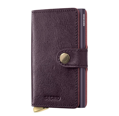 Secrid Miniwallet Basco bordeaux