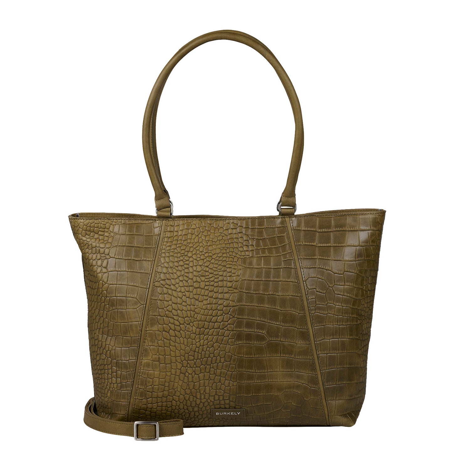 Burkely Cool Colbie Wide Tote 15.6" olive