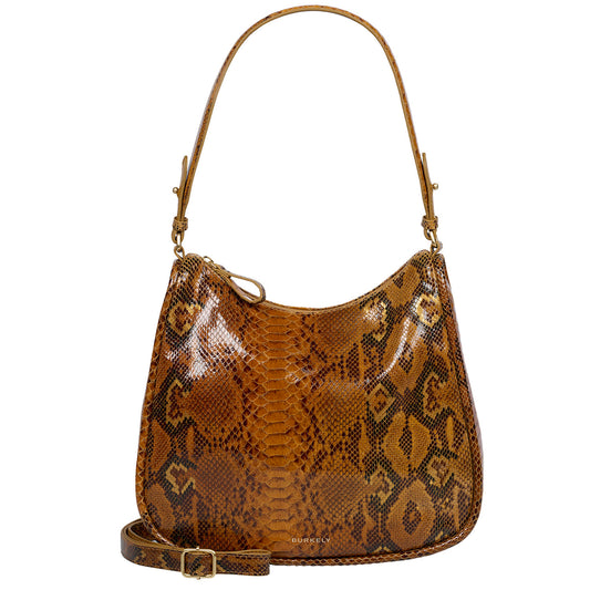 Burkely Vintage Veda Hobo python