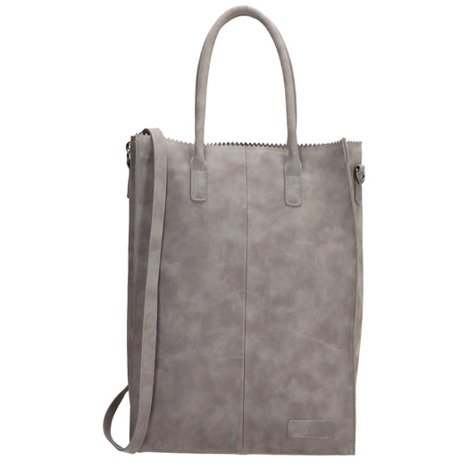 Zebra Trends Natural Bag Rosa XL Shopper mid grey